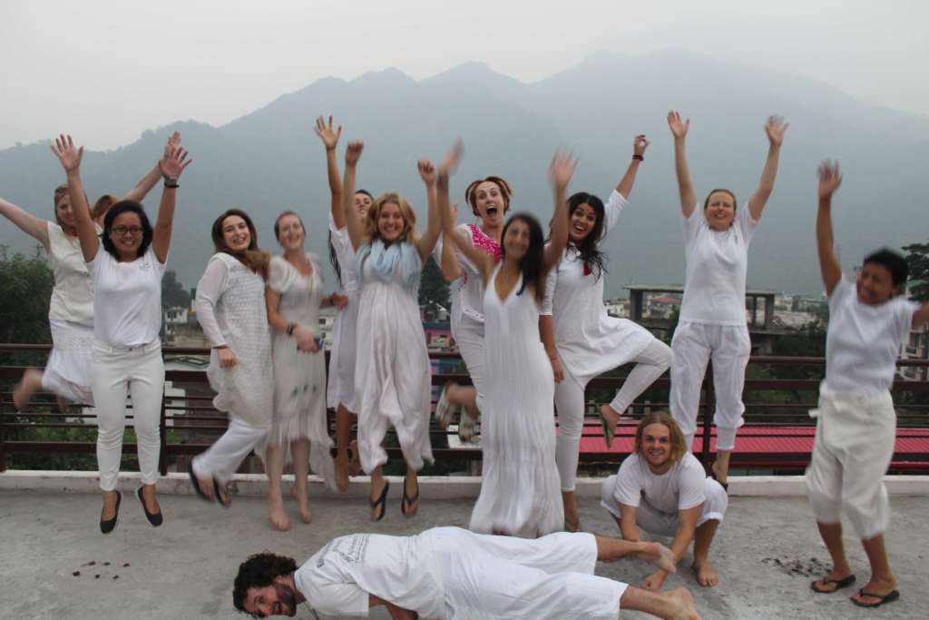Rishikesh Vinyasa Yoga School Students