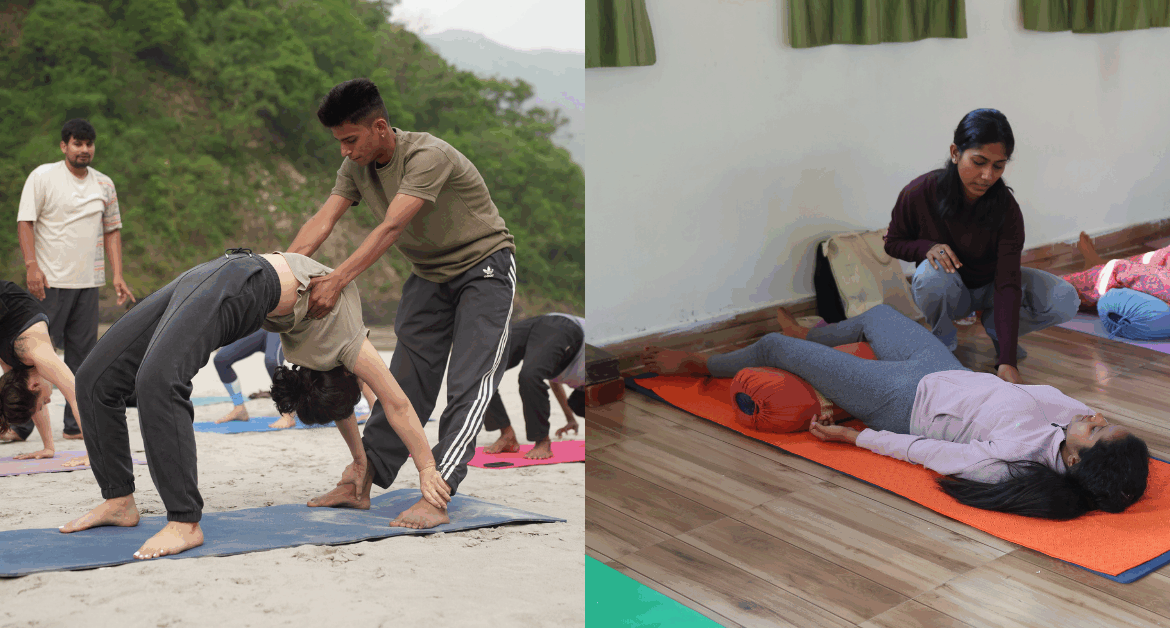 Rishikesh Vinyasa Yoga School 200 Hour Dual Certification AshtangaVinyasa and Pre-natal YTTC in Rishikesh